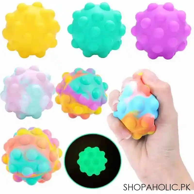 pop it anti stress squishy soft balls for kids image4