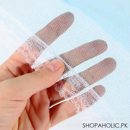 pop up umbrella collapsible mesh net food cover (random design) image3
