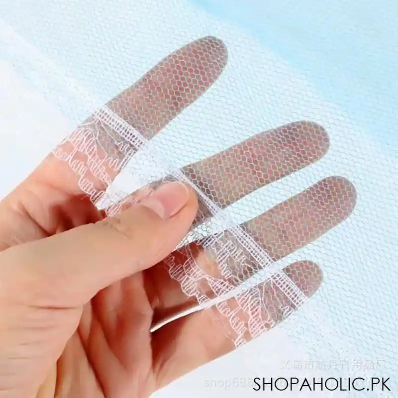 pop up umbrella collapsible mesh net food cover (random design) image3