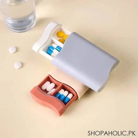 portable 6 grid pill box image3
