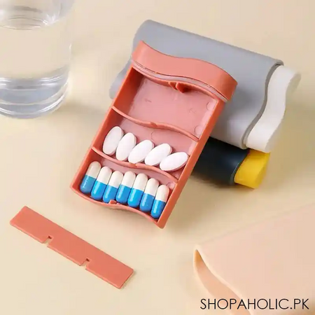 portable 6 grid pill box image4