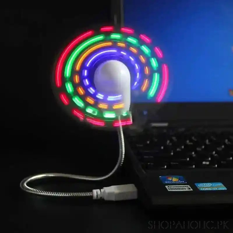 portable colorful usb fan image2