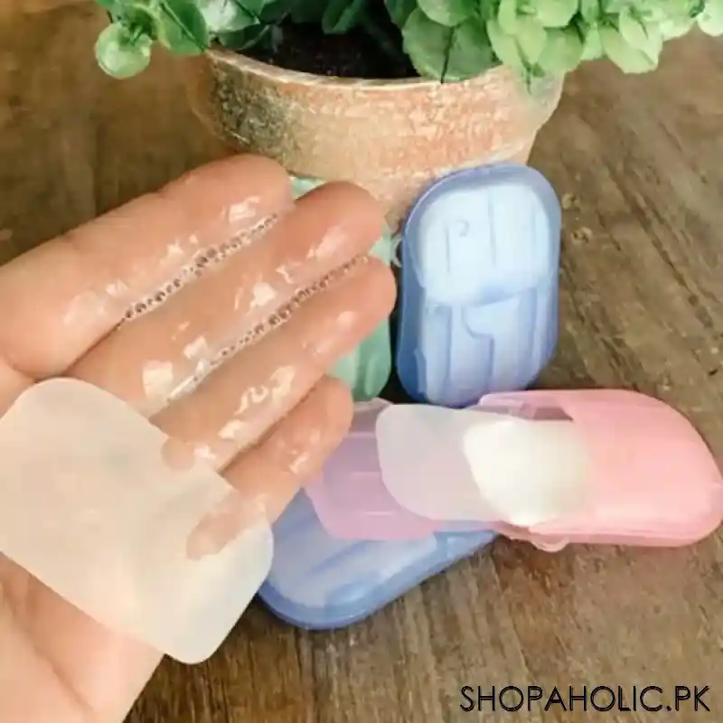 portable disposable paper soap image4