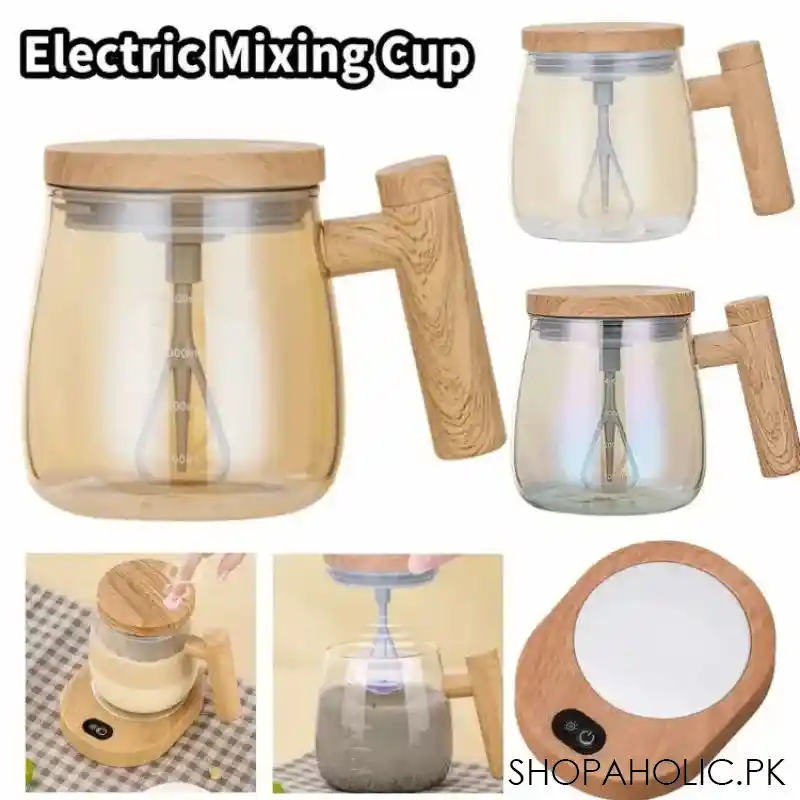 portable electric mixing cup 400ml image2