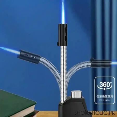 portable flexible lighter with blue jet flame image3