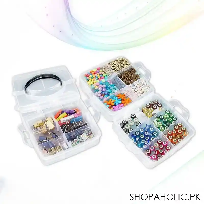 portable necklace and ring storage box image3