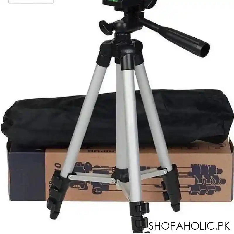 portable tripod with phone holder image2