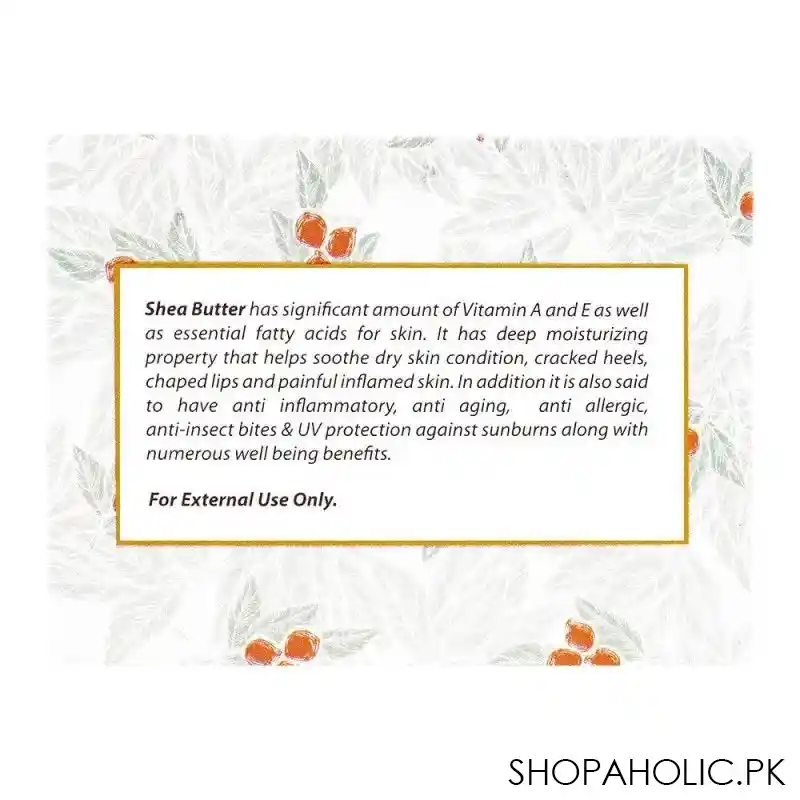 posch care 100% pure and natural shea butter cream, for all skin types, 100ml image3