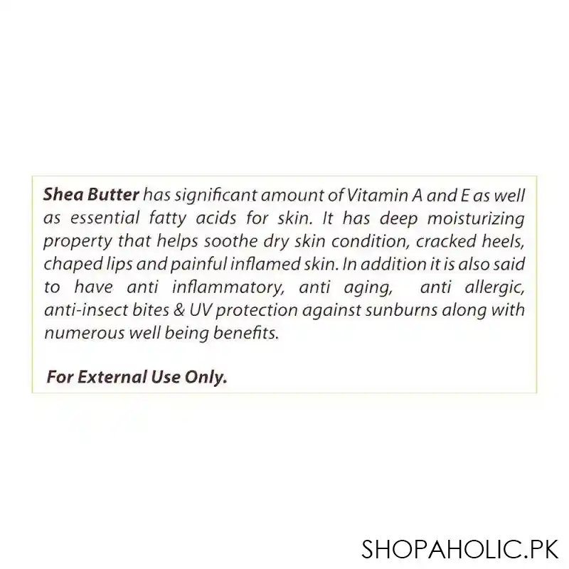 posch care 100% pure and natural shea butter cream, for all skin types, 100ml image4