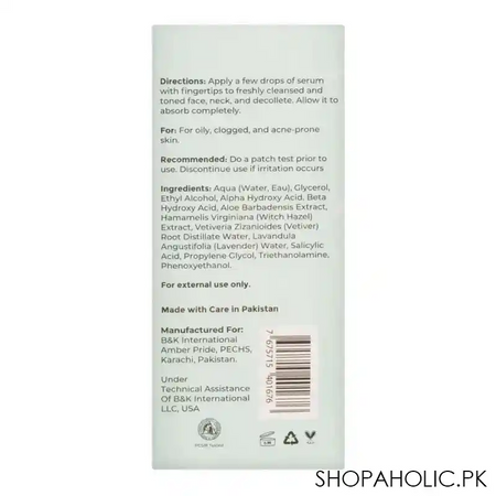 posch care acne clearing serum, 30ml image2