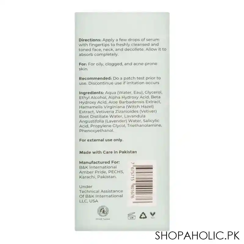 posch care acne clearing serum, 30ml image2