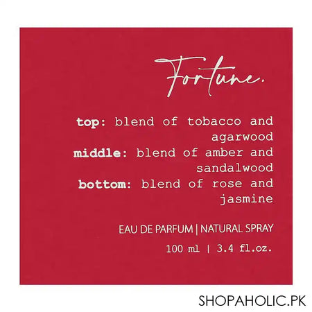 Potion Fortune Eau De Parfum, For Women, 100ml - Image 4