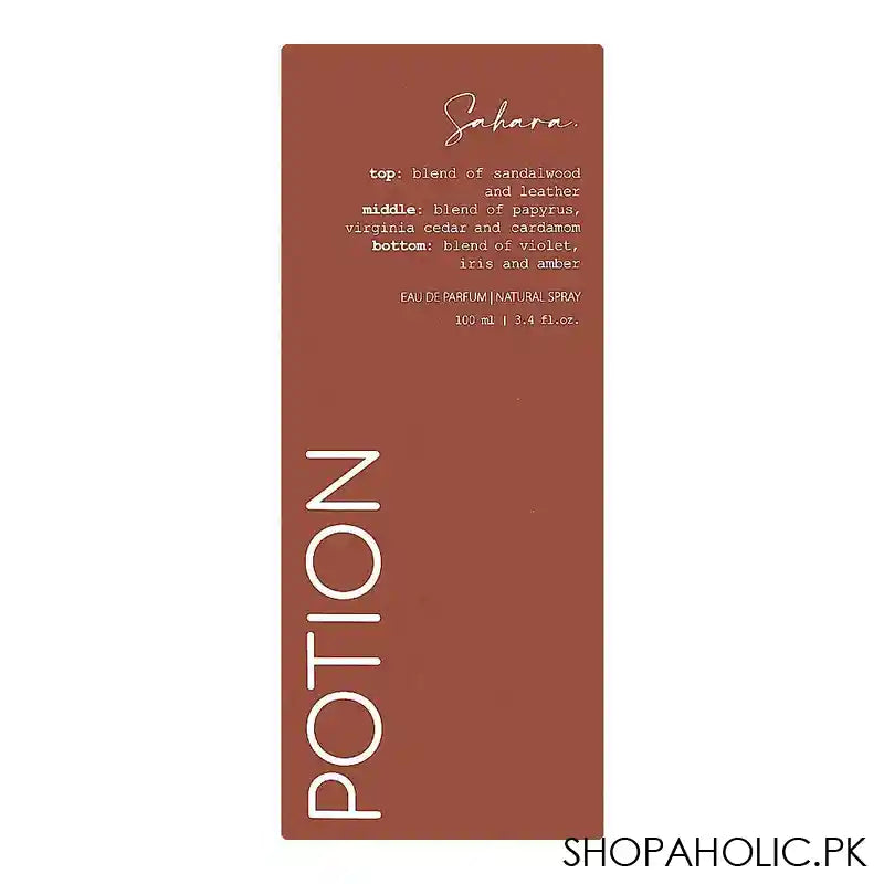 Potion Sahara Eau De Parfum, For Women, 100ml - Image 4