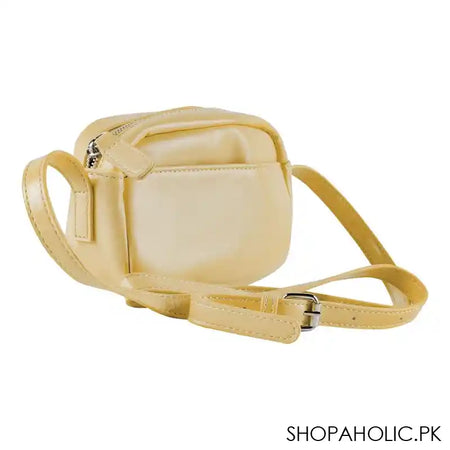 Pouch Style Travel Bag, Yellow, YY887 - Main Image