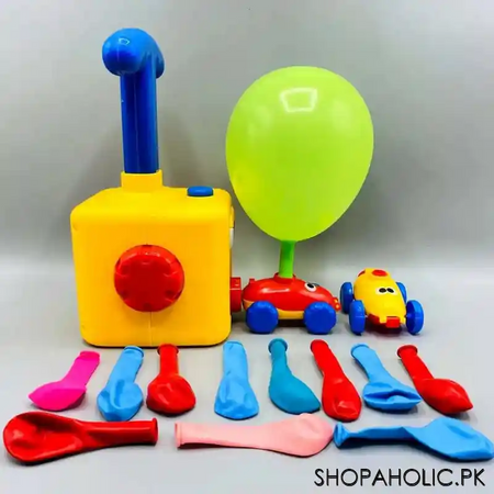 power balloon car toy for children gift image5