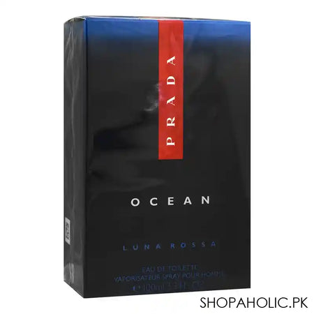 Prada Luna Rossa Ocean Pour Homme Eau De Toilette, For Men, 100ml - Main Image