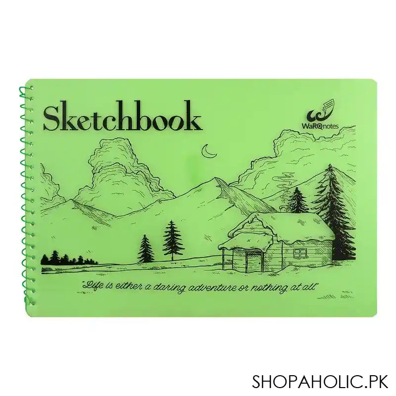 Premium Sketch Book, A4 Size, 387-6106 - Main Image