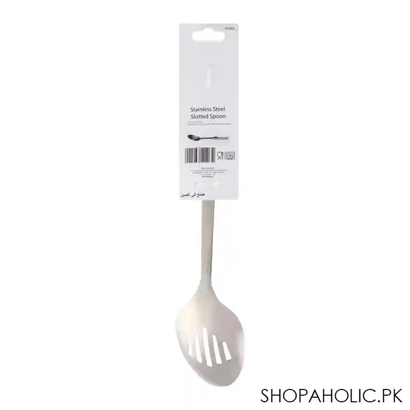 prestige basic stainless steel slotted spoon   54403 image2