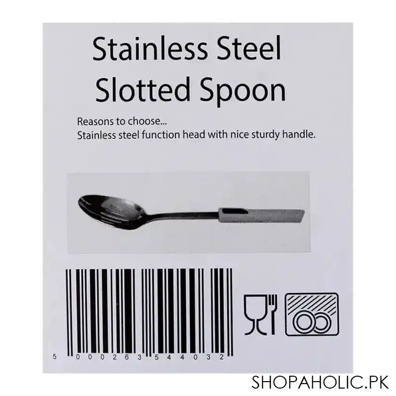 prestige basic stainless steel slotted spoon   54403 image3