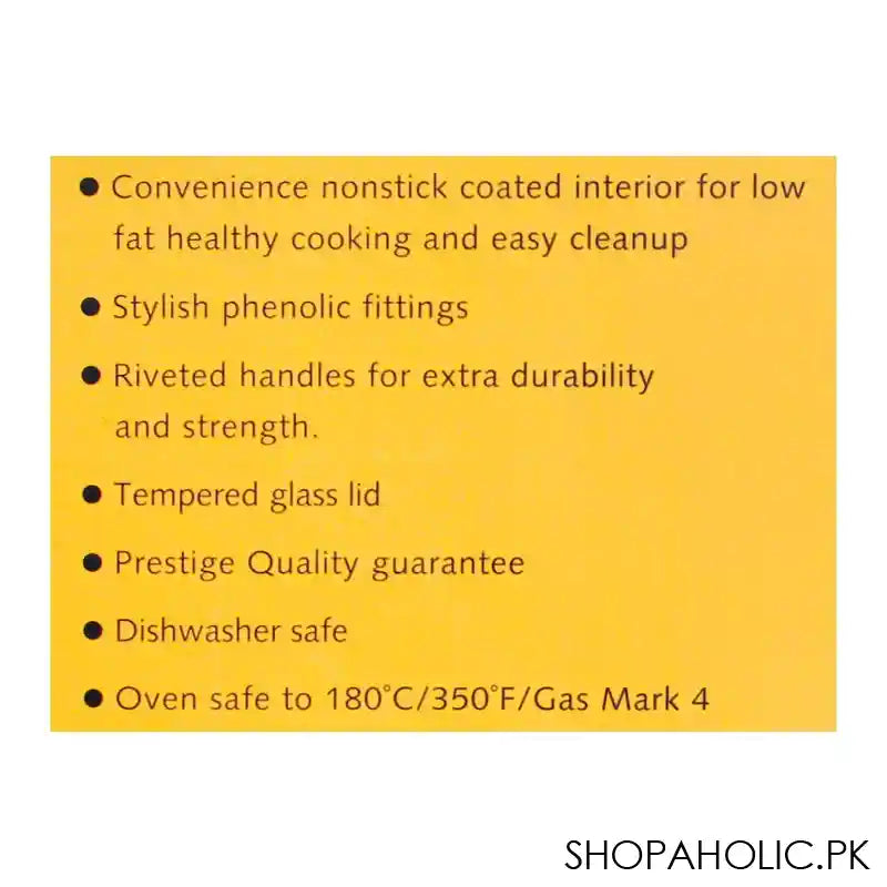 Prestige Classique Non Stick Cooking Set, 12 Pieces, 21179 - Image 5