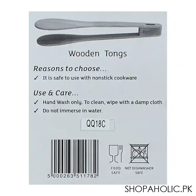 Prestige Wood Tong - 51178 - Image 2