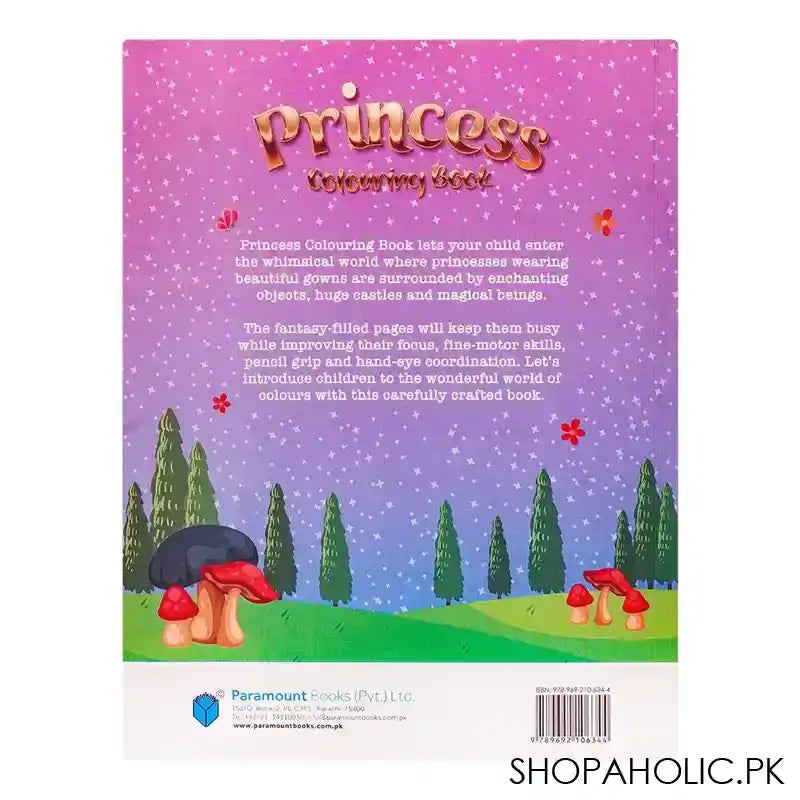 Princess Colouring, Book - Image 2
