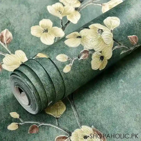 printed floral wallpaper main image