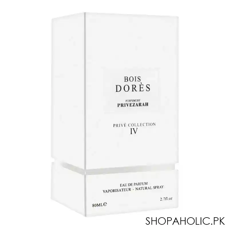 privezarah bois dores prive collection iv eau de parfum, 80ml main image