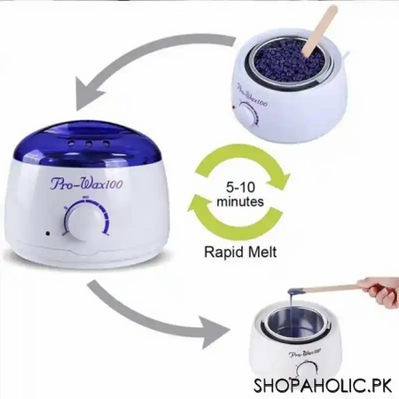 pro wax 100 professional wax heater with hard wax bean image5