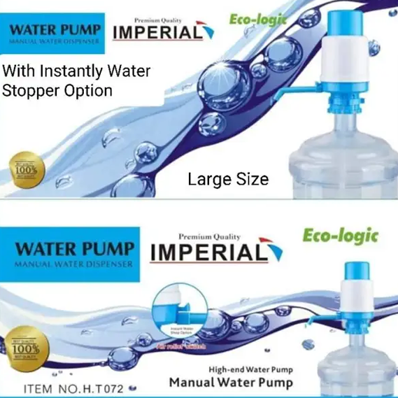 Imperial Heavy Duty Lager Size Drinking Water Pump Dispenser 19 Liter Bottle main image