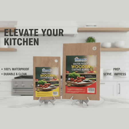 Imperial Household Waterproof Wooden Cutting Board – The Only Waterproof Wooden Board in Pakistan. main image