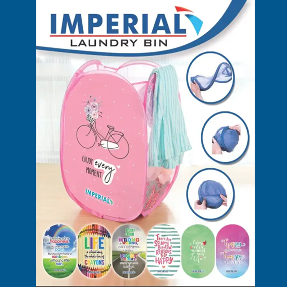 Imperial Laundry Bin/laundry Bin For Storage And Compartments main image