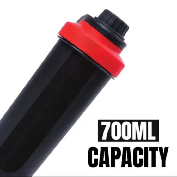 Imperial Shaker Bottle 700ml/black Elegant Water Bottle main image