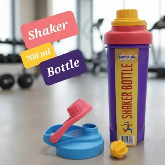 Imperial Shaker Bottle Colorful Large 700ml/sports Gym Water Bottle Multipurpose Shaker main image