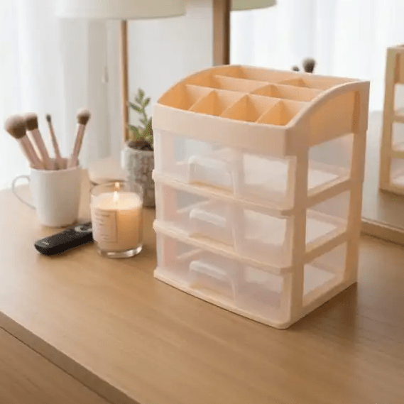 Multi-Purpose Desktop Organizer with Drawers main image