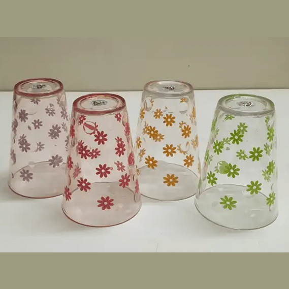 Party Acrylic Glass (Pack Of 2)-250ml/- main image