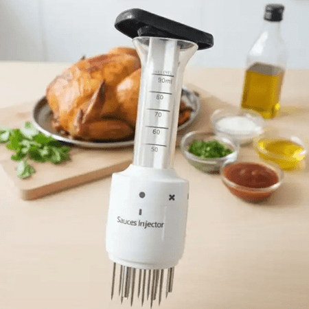Sauce Injector & Meat Tenderizer | 2-in-1 Flavor Infusion Tool main image