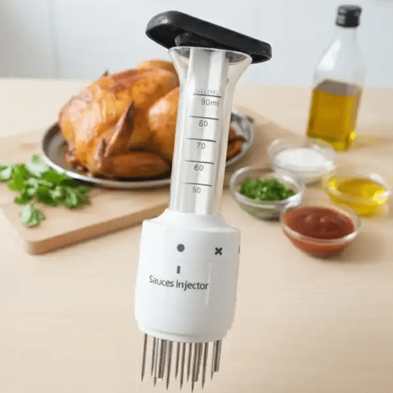 Sauce Injector & Meat Tenderizer | 2-in-1 Flavor Infusion Tool main image