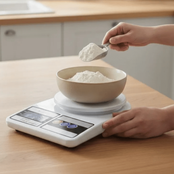 SF-400 High-Precision Portable Digital Kitchen Scale – Battery Operated main image