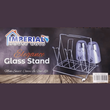 Stainless Steel Glass Stand For 6 Glass main image