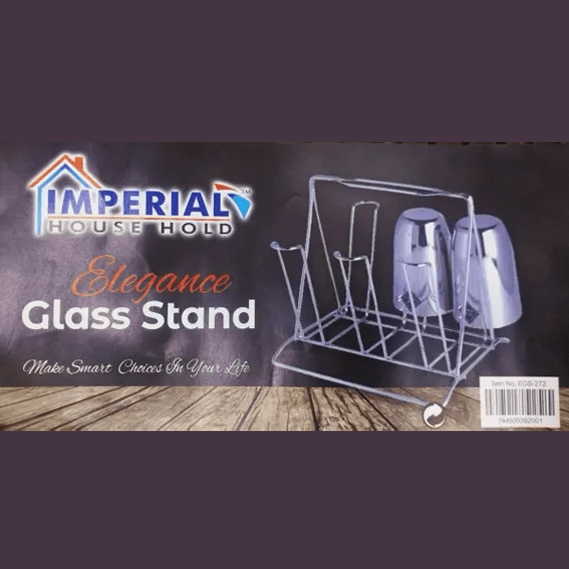 Stainless Steel Glass Stand For 6 Glass main image