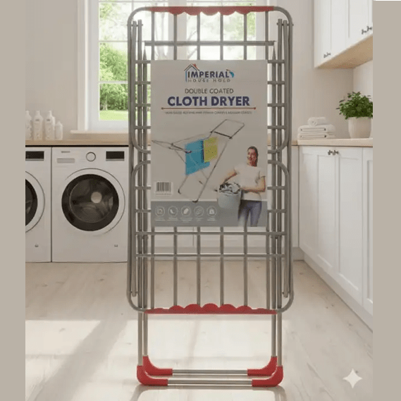 Double Coated Wing-Style Cloth Dryer main image