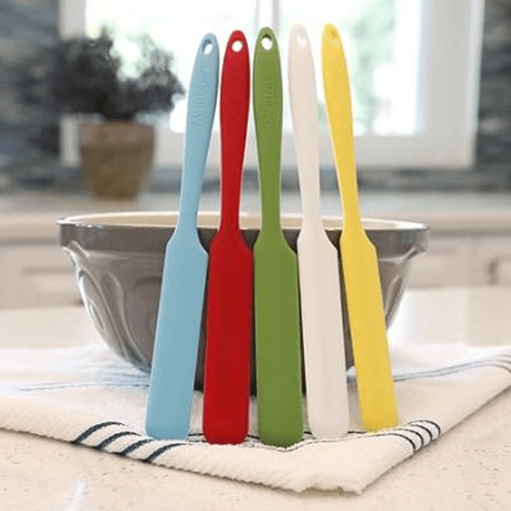 Food Grade Silicone Mini Spatula, Best for Spreading and Scraping. main image
