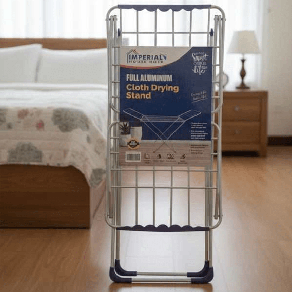 Full Aluminum Cloth Drying Stand main image