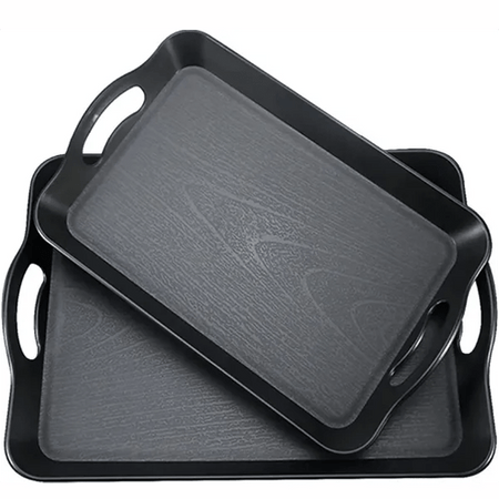 Imperial 2pcs Set Unbreakable Serving Tray With Handles/food Serving Tray main image
