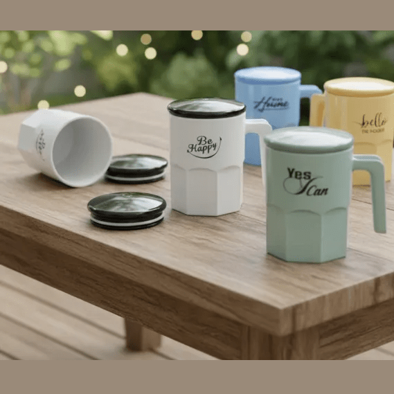 Imperial Acrylic Mug with Lid – For office and Home usage main image