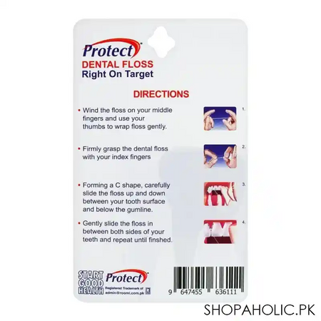 protect fluoride infused dental floss, 33f image2