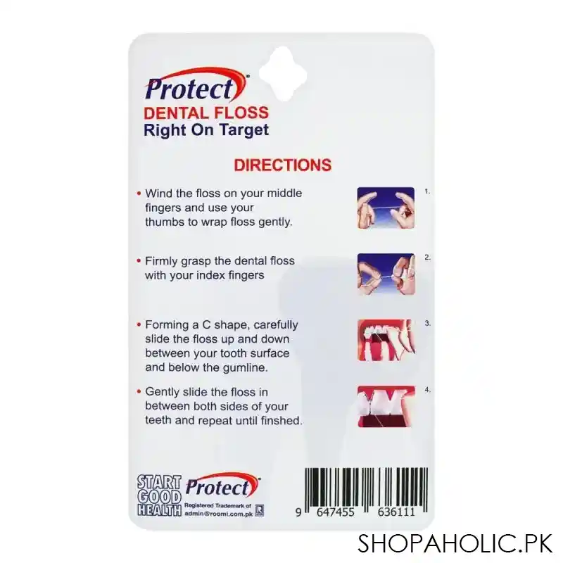 protect fluoride infused dental floss, 33f image2