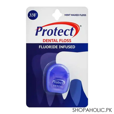 protect fluoride infused dental floss, 33f main image