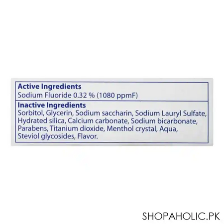 protect smile cavity prevention fluoride toothpaste, 110g image5